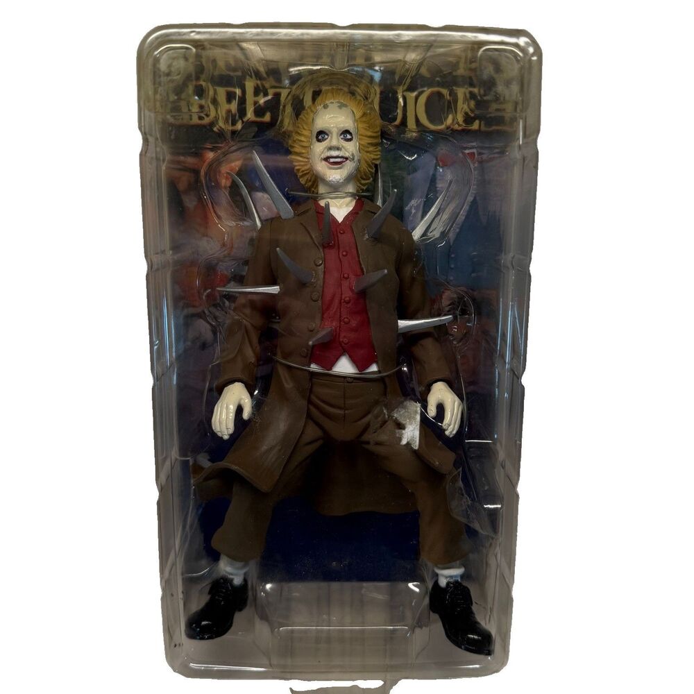 NECA Beetlejuice Action Figure Carousel Impaled Stakes NIB Cult Classic